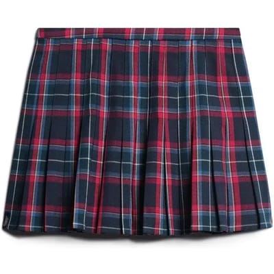 Superdry - Geruite minirok met middelhoge taille - Dames - Rokken
