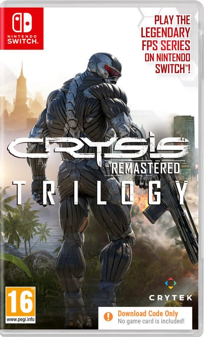 Crysis Remastered Trilogie (Code in Doos) - Nintendo Switch - FPS