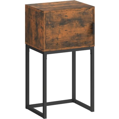 4goodz Sidetable Consoletafel Industrial Smal 30x40x76 cm - bruin