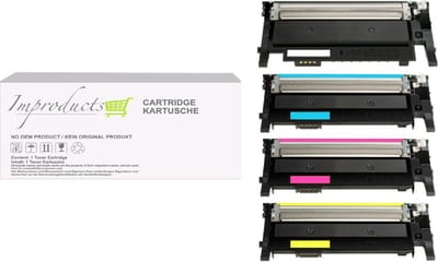 Improducts huismerk Set 4x toner voor HP 117A W2070A - W2073A voor HP Color Laser 150 150a 150nw MFP 178 178nw 178nwg 179 179fnw 179fwg