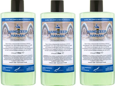 Handzeep Hamam 500 ml - set van 3 stuks