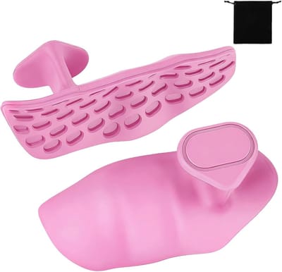 Gym Handgrepen voor Gewichtheffen - Roze Gewichtlifting Grips voor Alle Leeftijdsgroepen, Ambidextrous Design