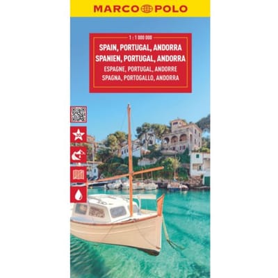 Marco Polo Wegenkaart Spanje & Portugal - Marco Polo Wegenkaart - Marco Polo