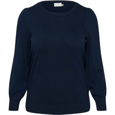 Kaffe Curve KCmiana Plain Pullover Dames Trui - Maat XL