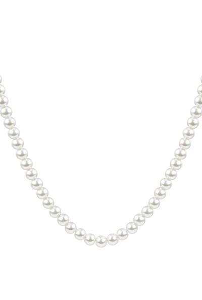 Yehwang Sweet Parel Ketting - 12 mm - Wit