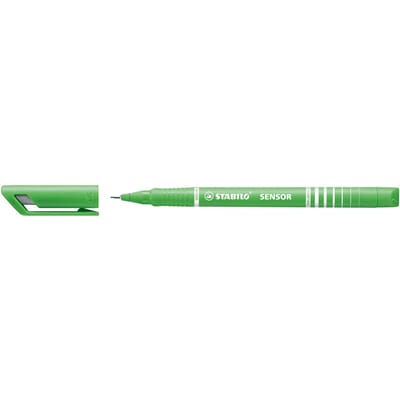 STABILO SENSOR - Fineliner 0,3 mm - Licht Groen - per stuk