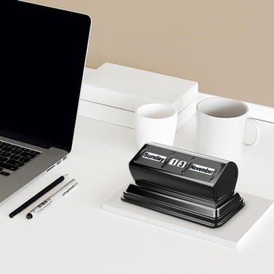 Luxe Eeuwigdurende Bureau Kalender voor Dagelijks Gebruik - Ideaal voor Organisatie en Decoratie