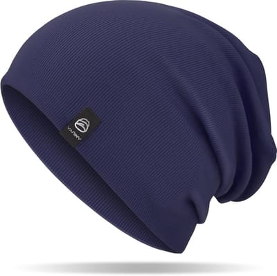 Dames en heren beanie, lichte katoenen slouch muts, zachte en comfortabele muts voor alle seizoenen