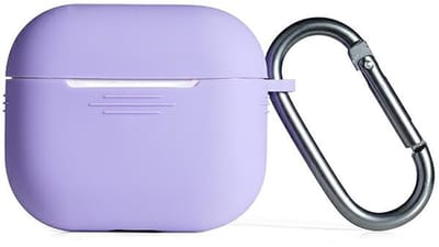 Beline AirPods Siliconen Cover Air Pods 3 paars/paars