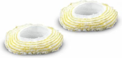 KARCHER - 2 kappen voor ronde borstel - Compatibel met EasyFix stoomreinigers (SC 1, SC 2, SC 3, SC 3 Deluxe, SC 4, SC5 Iron Plug)