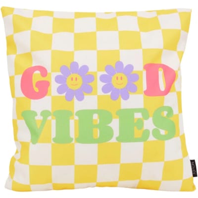 Good Vibes #4 Kussenhoes | Outdoor / Buiten Collectie | 45 x 45 cm | Katoen/Polyester