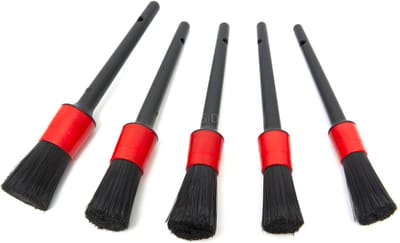 HBM 5-delige Interieurkwastenset en Velgenkwasten voor Car Detailing