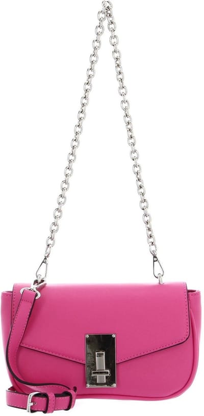 SEIDENFELT MANUFAKTUR Schoudertas Birsta Crossbody Strong Pink Roze