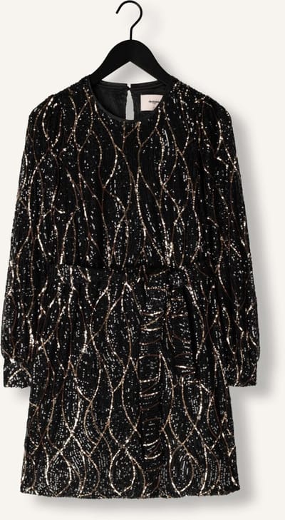 Freebird Dimphey Dress Dames - Jurk - Bruin - Maat S