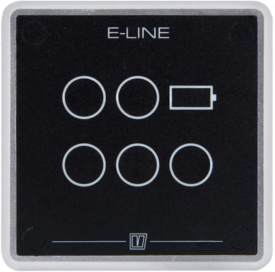 VETUS E-LINE zwart alumimium Monitoring Paneel V-CAN | MPE1MB