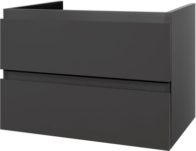 Aloni Sally Onderkast - 80cm - Mat Antraciet