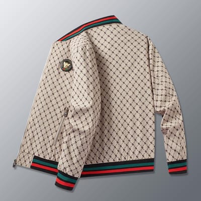 Nieuwe herenjas voor de lente en herfst, trendy, casual, met opstaande kraag, veelzijdig en stijlvol, met baseballkraag. L gray
