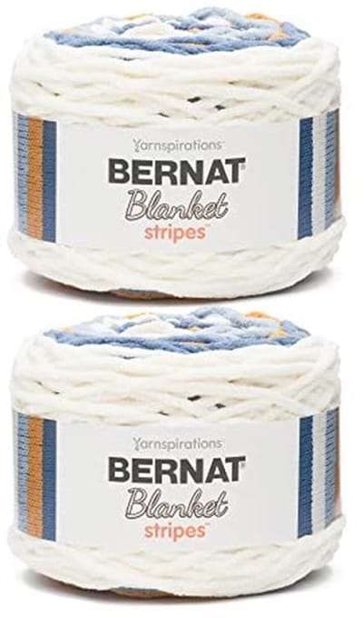 Garen Deken Strepen Big Sky Country - 600g - Super Bulky - 220 Yards - Breien en Haken