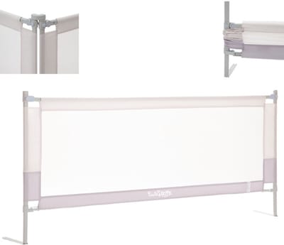 Bedhekje 200 cm - Kinder Bedrand - koppelbaar met Variant van 140, 160, 180 of 200 cm - Bed Beveiliging - Essentiel Editie - niet voor Boxspring