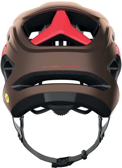 Fietshelm ABUS CLIFFHANGER MIPS metallic copper S - 51-55 cm - goud - Geschikt voor gebruik op mountainbikes - 330 g