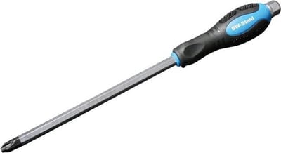 SW-Stahl 31901SB schroevendraaier met kruiskop I PH0 x 75 mm I kruisschroevendraaier I schroevendraaiergereedschap I PH kruisschroevendraaier