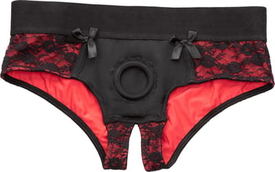 CalExotics - Scandal Crotchless Set S/M - Strap On Harness Zwart