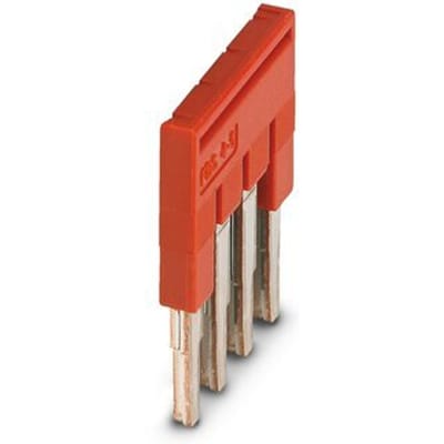 Phoenix Contact 4-Pool Brugconnector FBS 4-5 Rood - 3030187 [5 Stuks]