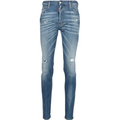Dsquared2 Cool Guy Jeans Verstevigd Met Een Verweerd Effect Blauwe Jeans