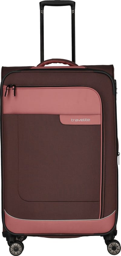 travelite VIIA 4W Trolley Spring Rose Lichtrood 77cm