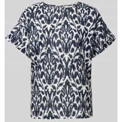 Blouseshirt met structuurmotief, model 'Amana'