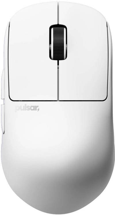 Pulsar X2H CRAZYLIGHT Mini Wireless (Uyuni White) - Gaming muis - Optisch - 5 knoppen - Wit