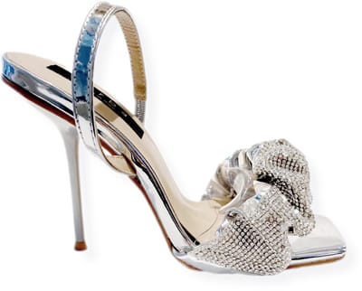 Zerba - Dames Pumps - Maat 36 - Zilver - Avelli