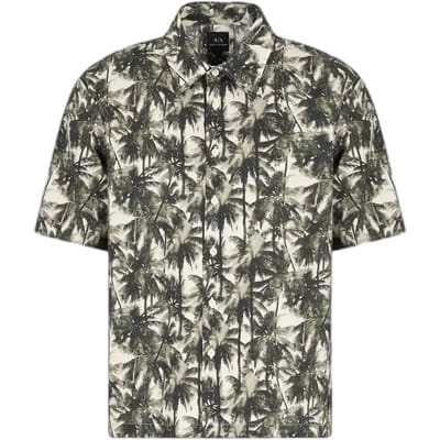 Armani Exchange Shirt Overhemd met korte mouwen