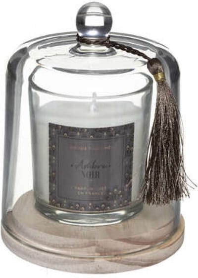 Atmosphera Candle - Geurkaars - Geur Amber - Zachte en zoete geur - Met glazenhouder