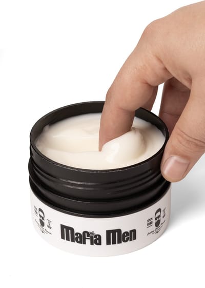 Mafia Men POMADE curling Cream Pomade Hairgum Hair Styling Pomade Natural Flexible Style- Hairgel wax - Haar wax gel Pomade- Styling gel wax Pomade -Haar wax Hair gel - Aqua gel wax- op water basis Gel wax Styling - Shiny look wax 150ml