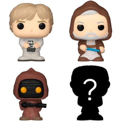 Funko Star Wars - Bitty POP! 4-Pack Luke 2,5 cm Verzamelfiguur - Multicolours