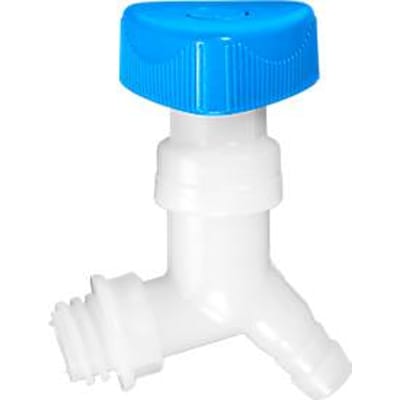 Hoekventiel voor wijdhals-jerrycan