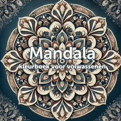 Mandala Kleurboek Voor Volwassenen - 38 Ontspannende Ontwerpen - Koekoek Kinderboek