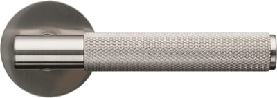Ostiumhome® - Deurbeslag- Deurklink Diamond cut - RVS Zilver - Arluno