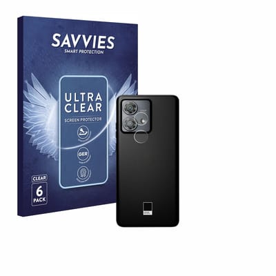 Savvies - Screenprotector voor Motorola Edge 40 Neo (ALLEEN Camera Lens) - Folie Beschermfolie transparant 6 Stuks