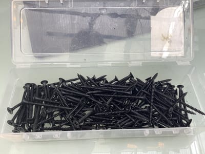 Gipsplaatschroeven trompetkop kruiskop-pzd-2. gefosfateerd 3.6x55mm. lang. deltafix.