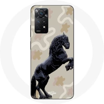Redmi Note 11 Pro 5G hoesje Fries Zwart Paardenras
