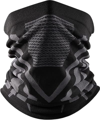 Sjaal - Nekwarmer - Wintersjaal - Ademende Sport Sjaal - Anti-kou Motornekmasker - Winterfleece Gezichtsbescherming - Winddichte Gezichtsbedekking - Perfect voor Skiën - Snowboarden - Wandelen - Fietsen - Feestdecoratie - Kerstcadeau - Kerst