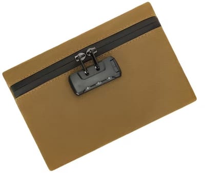 Geurwerende Opbergtas met Cijferslot – Geurproof Tas – Waterdichte Opbergzak – Reistas met Combinatieslot – Discrete Opberghoes 25x18 cm