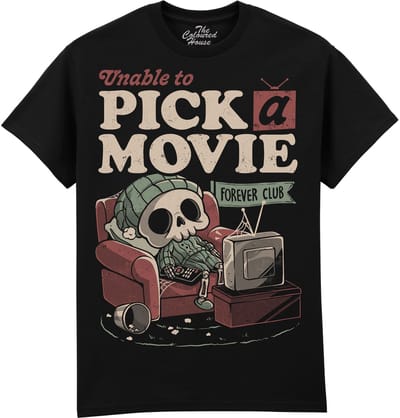 Unable To Pick A Movie The Coloured House T-shirt XXL