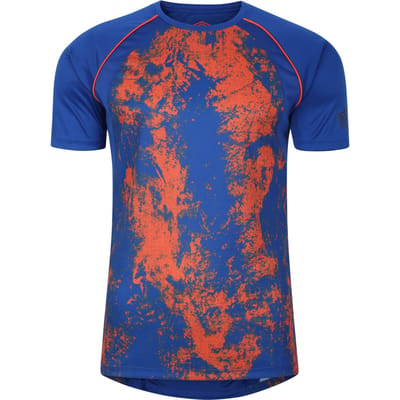 Umbro Heren Pro Elite Graphic Print Training Jersey (Branding/Vermiljoen Oranje)