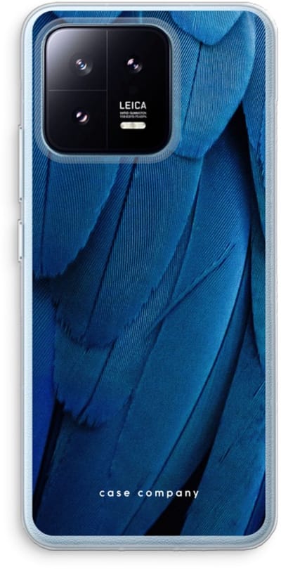 Case Company® - Hoesje geschikt voor Xiaomi 13 Pro hoesje - Pauw - Soft Cover Telefoonhoesje - Bescherming aan alle Kanten en Schermrand