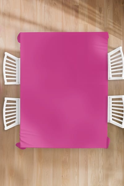 Tafelkleed - Tafellaken - 180x240 cm - Fuchsia - Neon - Kleuren - Binnen en Buiten