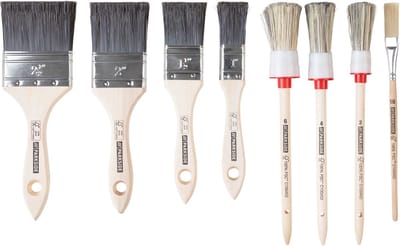 Parkside Kwasten set 8-Delig