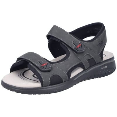 Rieker heren trekking-sandaal 26455-00 sandalen schoenen zomer trekking zwart